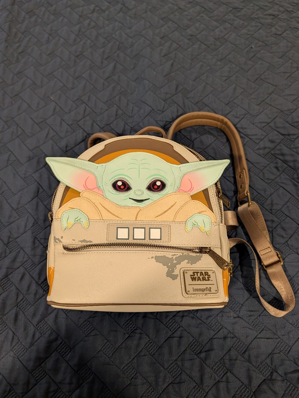 Loungefly Star Wars Grogu "The Child" Hover Pram Mini Backpack